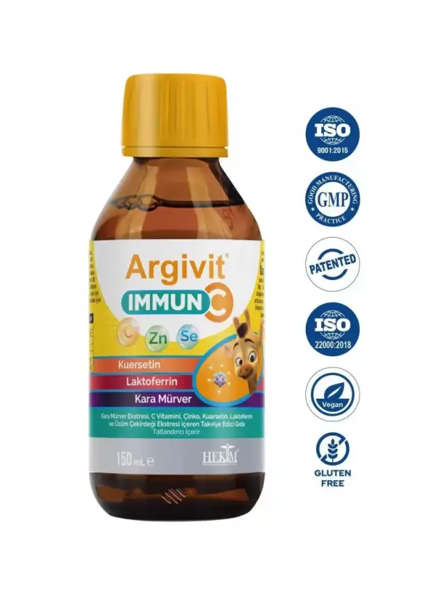 Argivit İmmun C Şurup 150 ml - 2