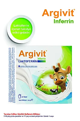 OUTLET - Argivit Inferrin Lactoferrin 10 Saşe - HEKİM