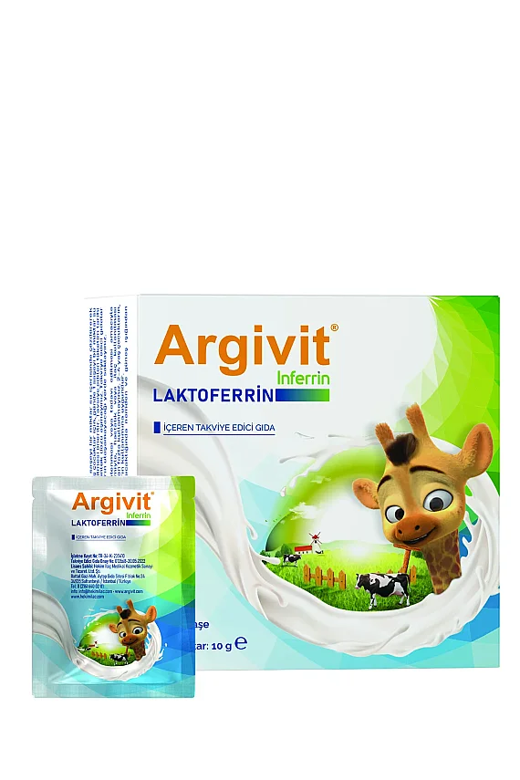 OUTLET - Argivit Inferrin Lactoferrin 10 Saşe - 3