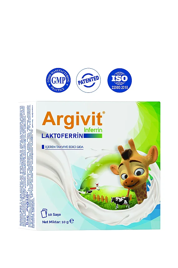 OUTLET - Argivit Inferrin Lactoferrin 10 Saşe - 4