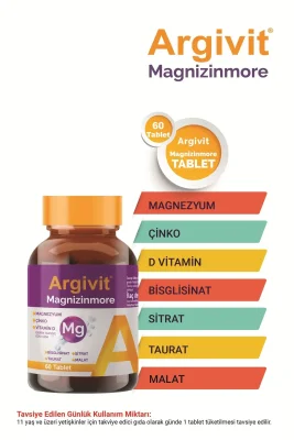 Argivit Magnizinmore 60 Tablet - 2