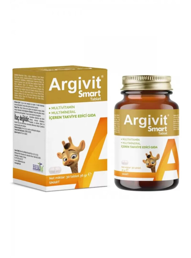Argivit Smart 30 Tablet - HEKİM