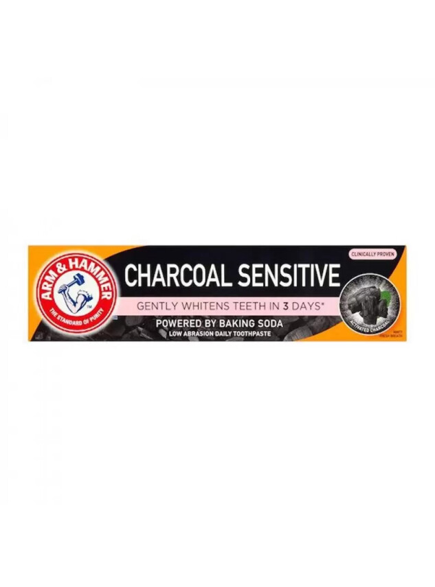 Arm & Hammer Charcoal Sensitive Aktif Kömürlü Diş Macunu 75 ml - Arm & Hammer