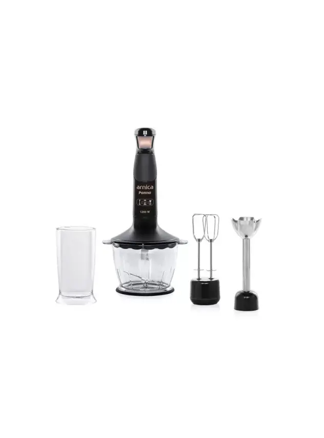 Arnica Panna El Blender Seti Siyah - 1