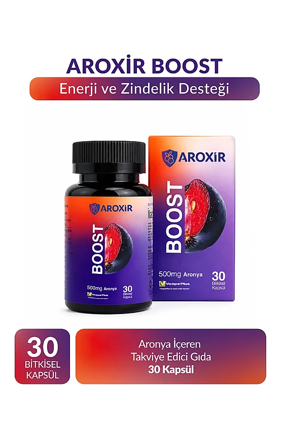 Aroxir Boost Bağışıklık Sistemine Destek Takviye Edici Gıda 30 Kapsül - 1
