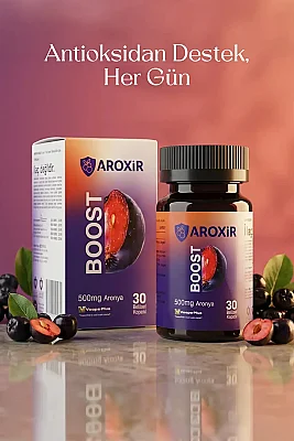 Aroxir Boost Bağışıklık Sistemine Destek Takviye Edici Gıda 30 Kapsül - 6
