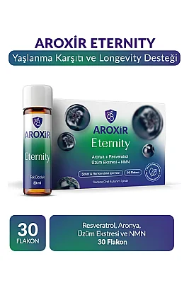 Aroxir Eternity Yaşlanma Karşıtı 30 Flakon - Aroxir 
