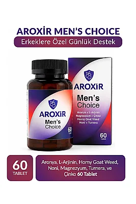 Aroxir Men's Choice Erkek Sağlığı Aronya 60 Tablet - Aroxir 