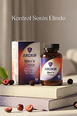 Aroxir Men's Choice Erkek Sağlığı Aronya 60 Tablet - 6
