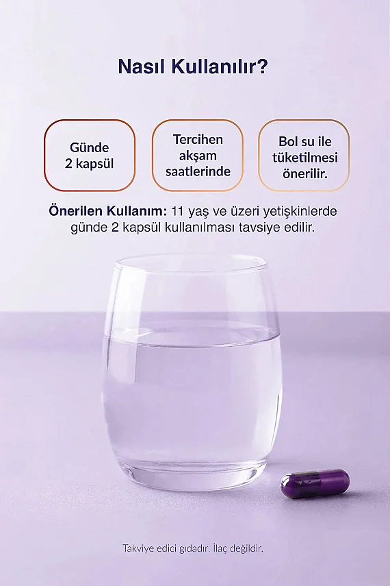 Aroxir Relax Stres ve Uyku Desteği 30 Kapsül - 4