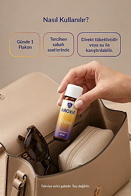 Aroxir Shine Cilt Sağlığına Destek Collogen I-III, Aronya 30x30 ml - 6