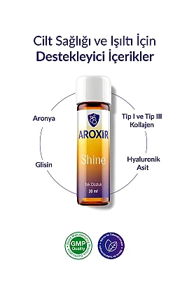 Aroxir Shine Cilt Sağlığına Destek Collogen I-III, Aronya 30x30 ml - 3