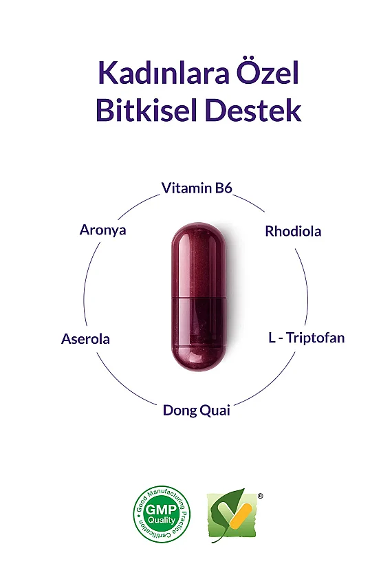 Aroxir Women's Choice Kadın Sağlığı Aronya 60 Kapsül - 4