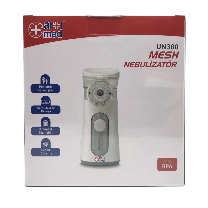 Artımed Mesh Taşınabilir Nebulizatör UN 300 - 1