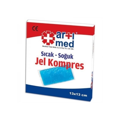 Artımed Sıcak Soğuk Jel Kompres 13 x 13 cm Özel Kılıflı - Artımed