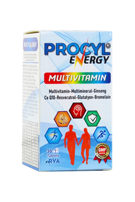 Arya Procyl Energy Multivitamin 30 Tablet - Arya