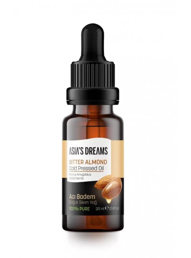 Asia's Dreams Acı Badem Yağ 20ml - Hoda Pharma