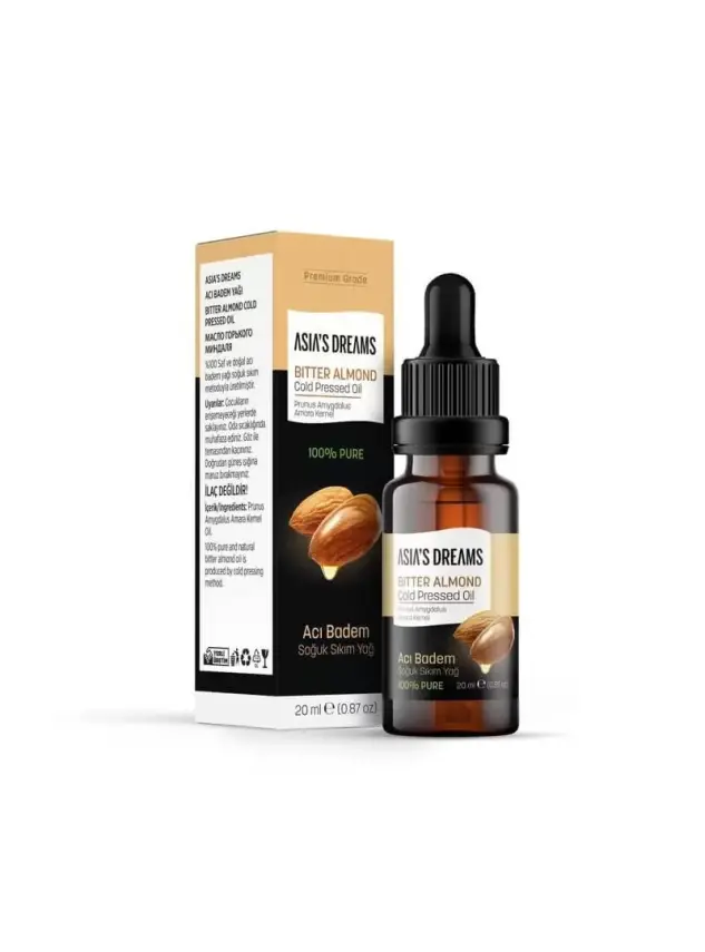 Asia's Dreams Acı Badem Yağ 20ml - 2