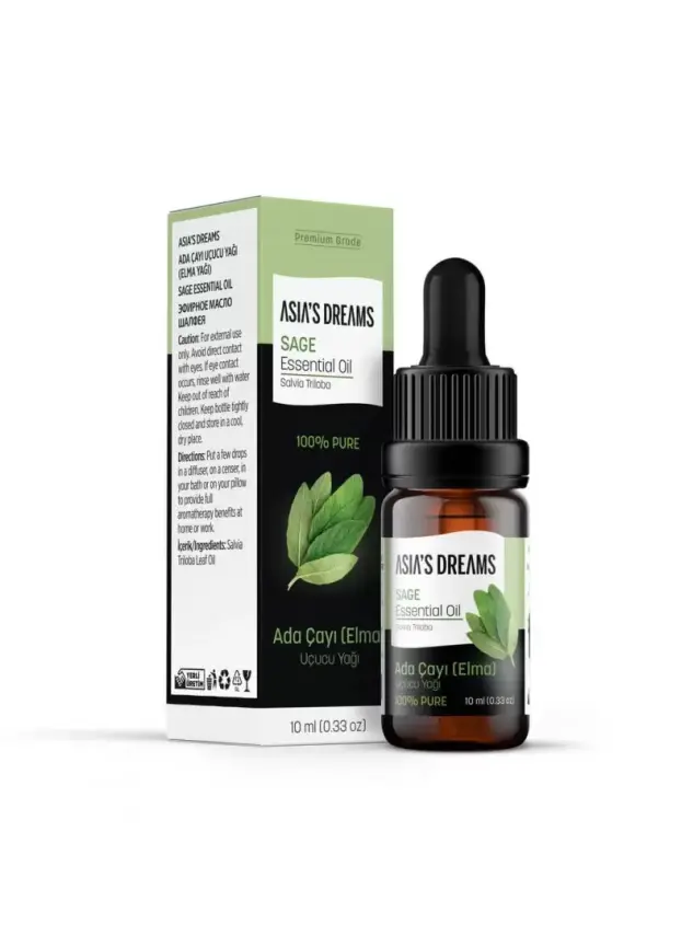 Asia's Dreams Ada Çayı Elma Yağı 10ml - 2