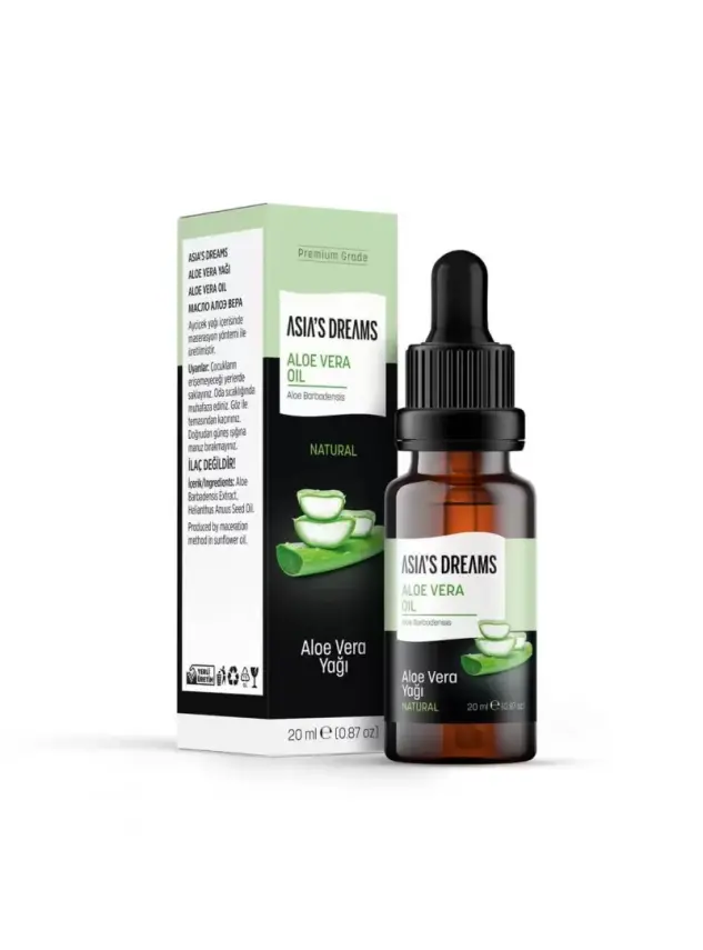 Asia's Dreams Aloe Vera Yağı 20ml - 2