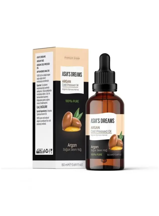 Asia's Dreams Argan Soğuk Sıkım Yağ 50ml - 2