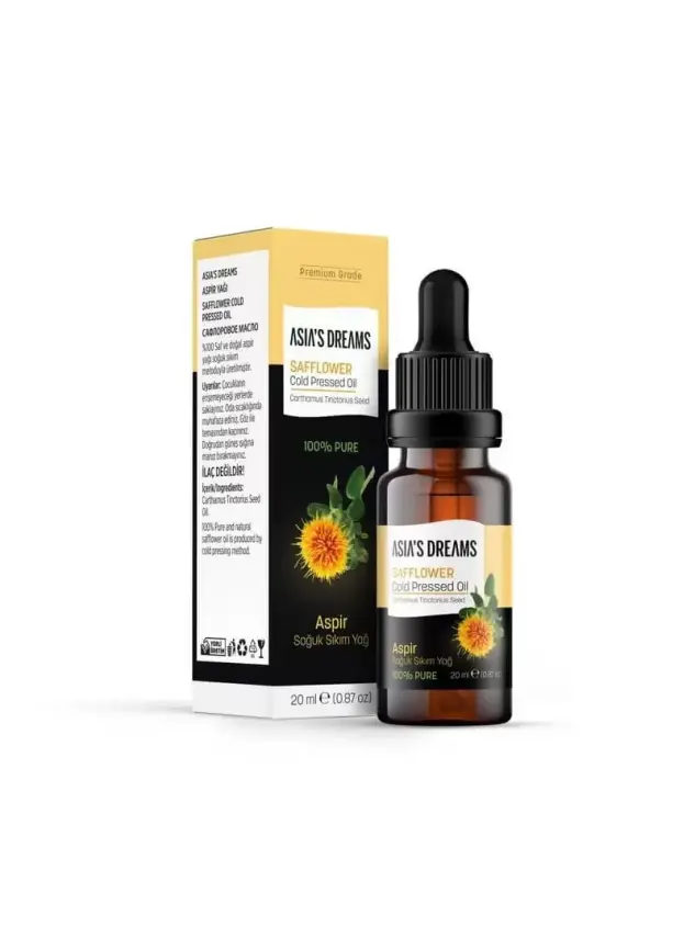 Asia's Dreams Aspir Soğuk Sıkım Yağ 20ml - 2
