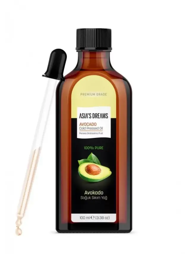 Asia's Dreams Avokado Soğuk Sıkım Yağ 100ml - 1