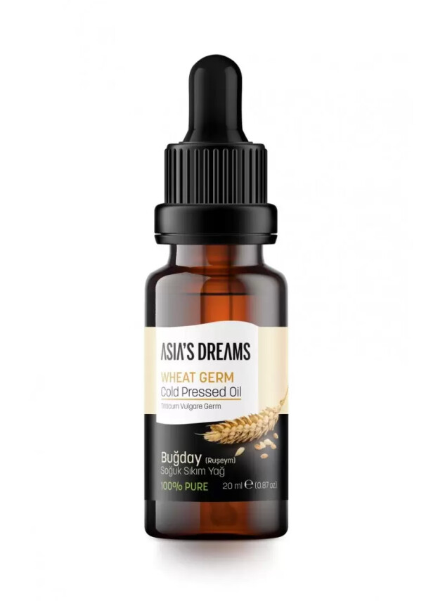 Asia's Dreams Buğday (Ruşeym) Soğuk Sıkım Yağ 20ml - Hoda Pharma