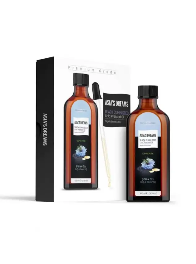 Asia's Dreams Çörek Otu Soğuk Sıkım Yağ 100ml - 2
