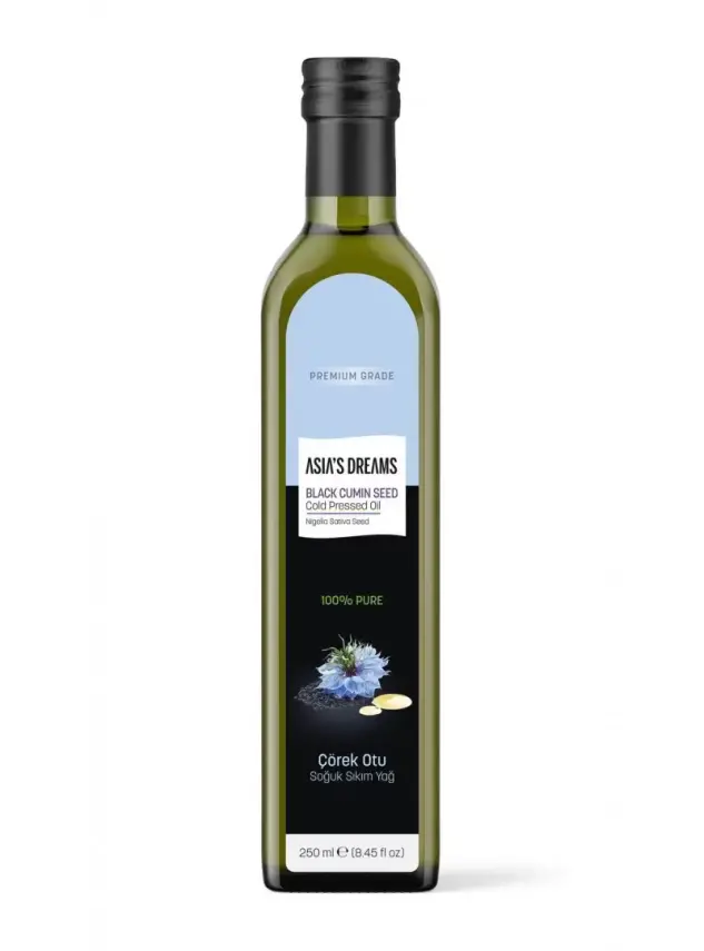 Asia's Dreams Çörek Otu Soğuk Sıkım Yağ 250ml - 1