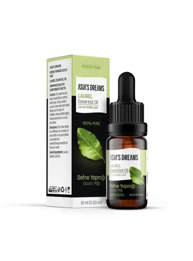 Asia's Dreams Defne Yaprağı Yağı 10ml - 2