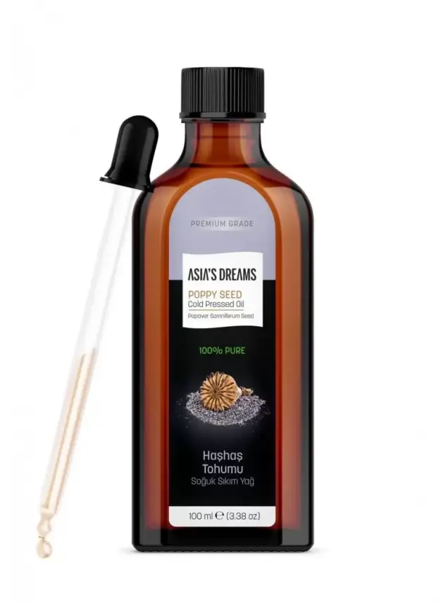 Asia's Dreams Haşhaş Tohumu Soğuk Sıkım Yağ 100ml - 1
