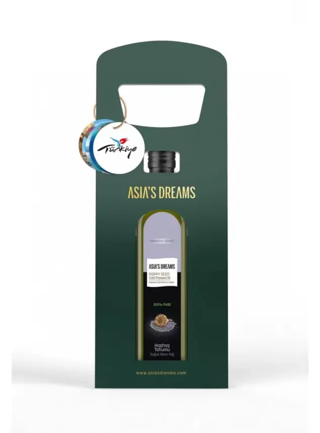 Asia's Dreams Haşhaş Tohumu Soğuk Sıkım Yağ 250ml - 2
