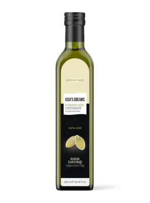 Asia's Dreams Kabak Çekirdeği Soğuk Sıkım Yağ 250ml - 1