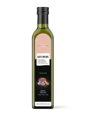 Asia's Dreams Keten Tohum Soğuk Sıkım Yağ 250ml - 1