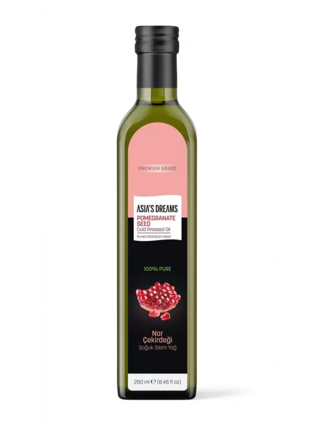 Asia's Dreams Nar Çekirdeği Soğuk Sıkım Yağ 250ml - Hoda Pharma