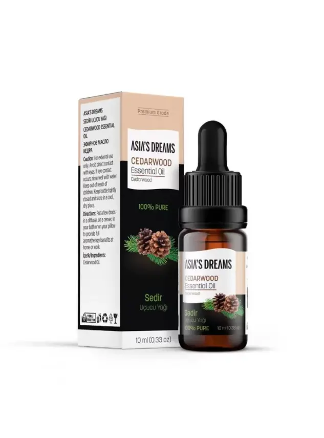 Asia's Dreams Sedir Yağı 10ml - 2