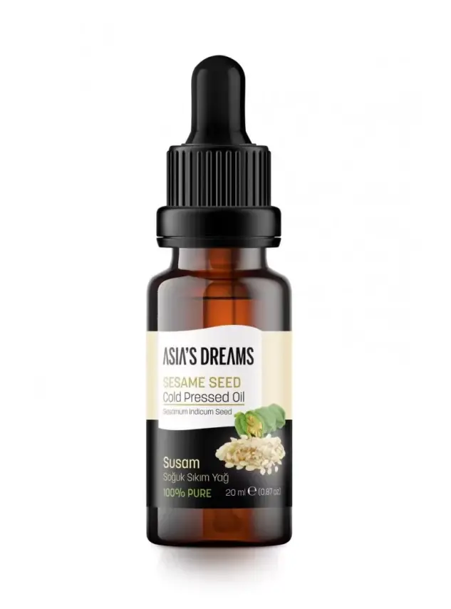 Asia's Dreams Susam Soğuk Sıkım Yağ 20ml - 1