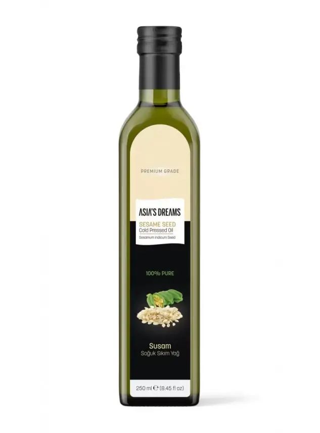 Asia's Dreams Susam Soğuk Sıkım Yağ 250ml - 1