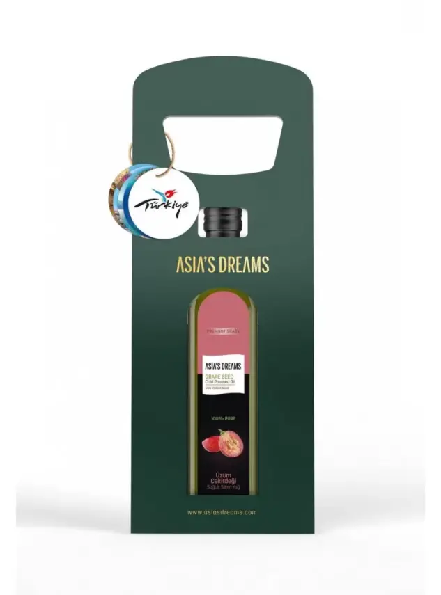Asia's Dreams Üzüm Çekirdeği Soğuk Sıkım Yağ 250ml - 2