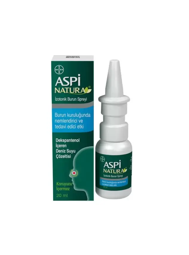 Aspi Natura İzotonik Burun Spreyi 20 ml - 2