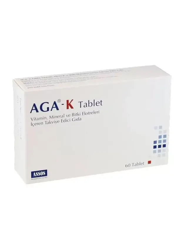 Assos AGA-K Takviye Edici Gıda 60 Tablet - 1