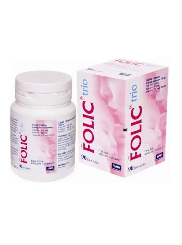 Assos Folic-Trio 90 Tablet - 1