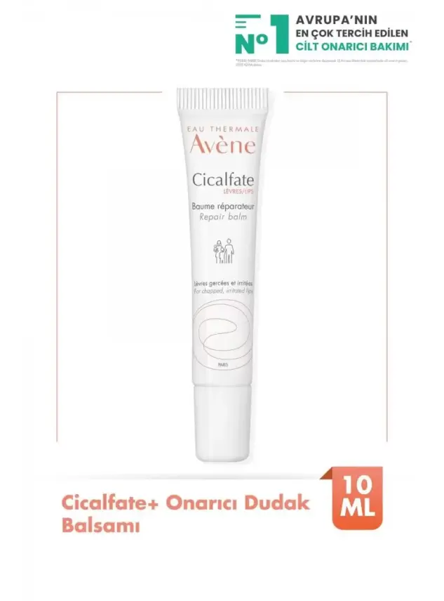 Avene Cicalfate Repair Balm Baume Levres 10 ml - 1