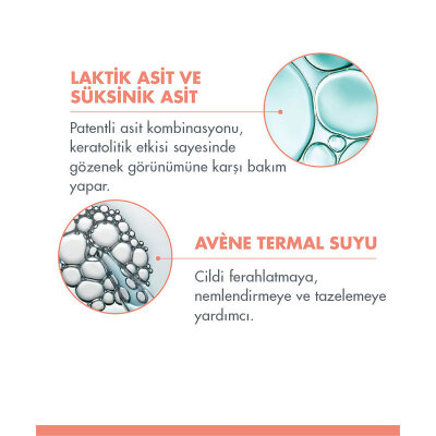 OUTLET - Avene Cleanance Peeling Etkili Laktik Asit ve Süksinik Asit İçeren Cilt Kusurları Karşıtı AHA Serum 30 ml - 2