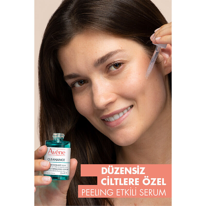 Avene Cleanance Peeling Etkili Laktik Asit ve Süksinik Asit İçeren Cilt Kusurları Karşıtı AHA Serum 30 ml - 4