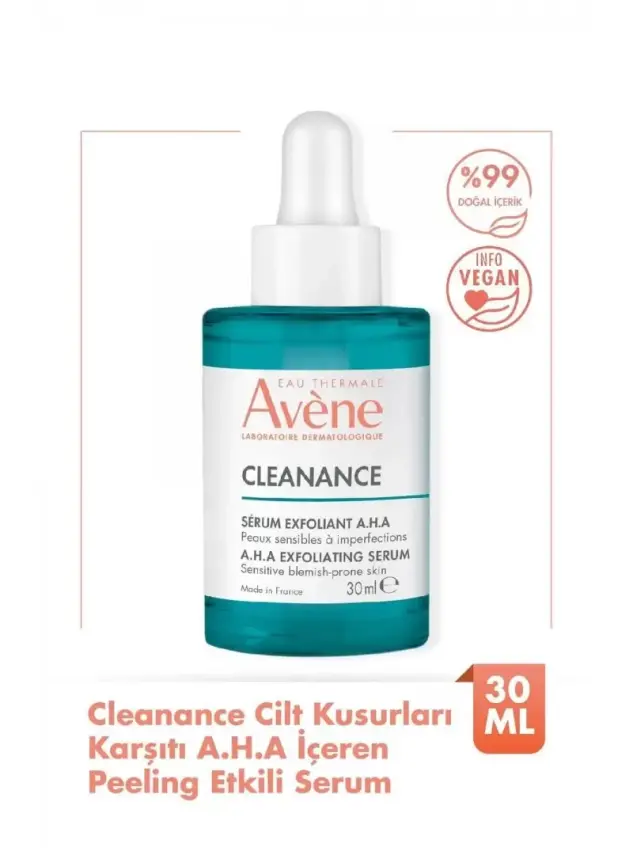 Avene Cleanance Cilt Kusurları Karşıtı A.H.A İçeren Peeling Etkili Serum 30 ml - 1
