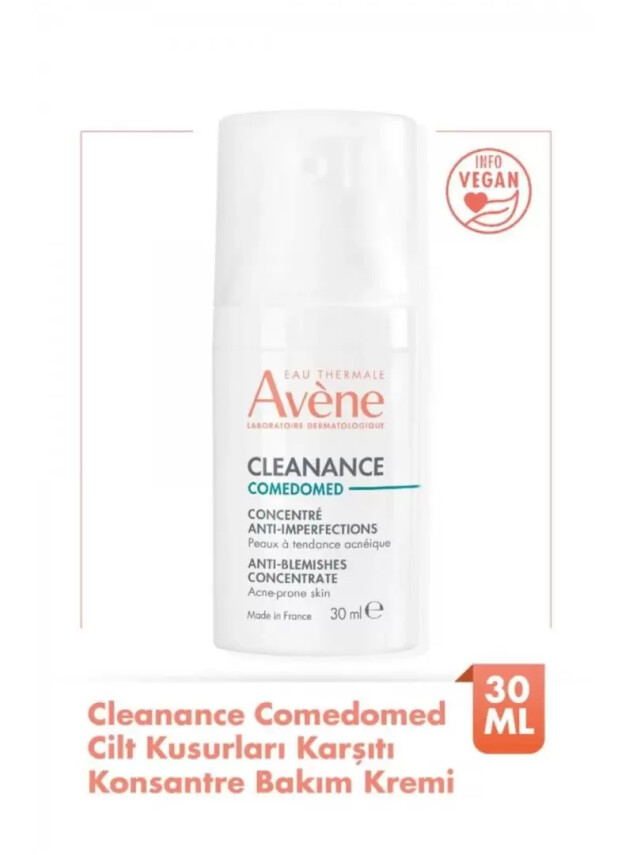 Avene Cleanance Comedomed Cilt Kusurları Karşıtı Konsantre Bakım Kremi 30 ml - Avene