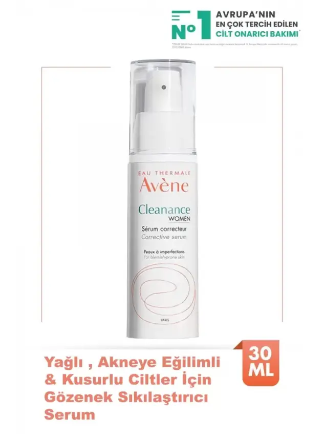 Avene Cleanance Women Corrective Akneli Ciltler İçin Serum 30 ml - 1
