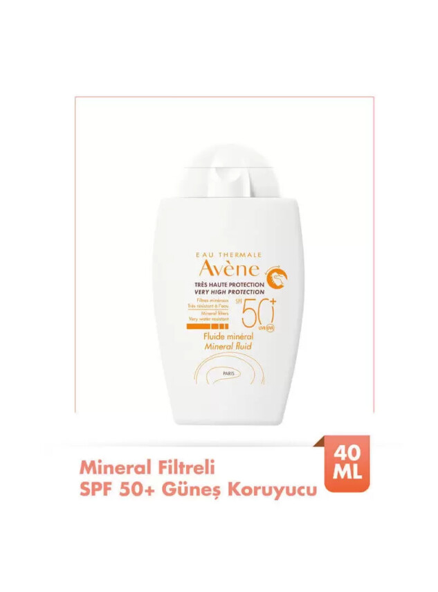 Avene Fluide Mineral Filtreli SPF 50+ Güneş Koruyucu 40 ml - Avene